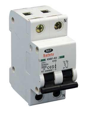 Safety C-automat 1P+N 6kA/C 13A