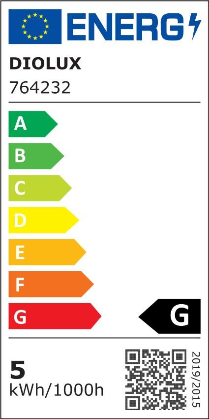 DIOLUX R4d-2 GU10 5W 840 DIM 348lm 38° alu