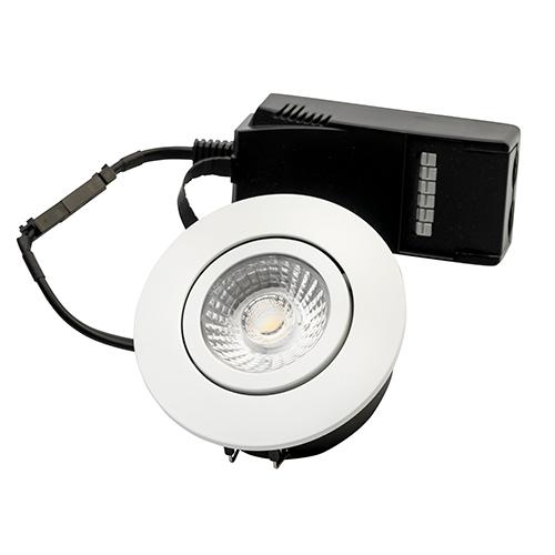DIOSPOT 30 V.2 mat hvid rund 6W 927 320lm 38°