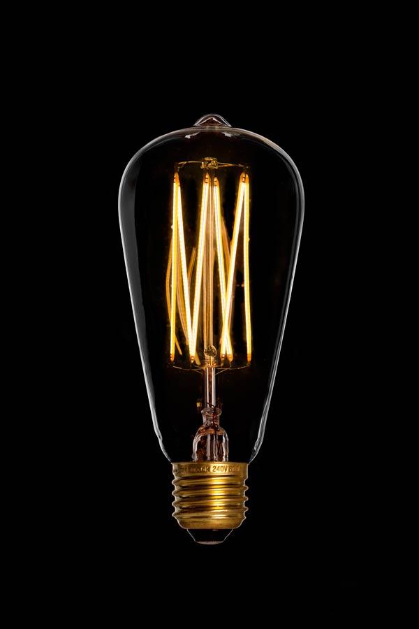 DANLAMP LED Edison 2,5W 922 150lm E27 dim 320°