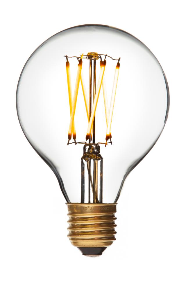 DANLAMP LED Globe 80 2,5W 922 150lm E27 dim 320°
