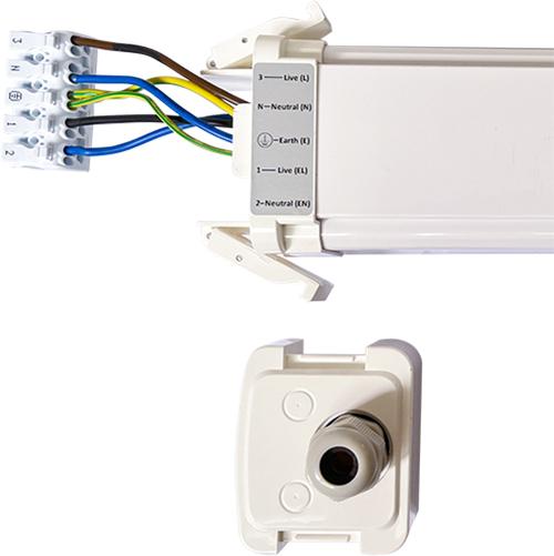 DIOLUM Industar II 50W 840 7000lm IP65 L1200 Nødb.