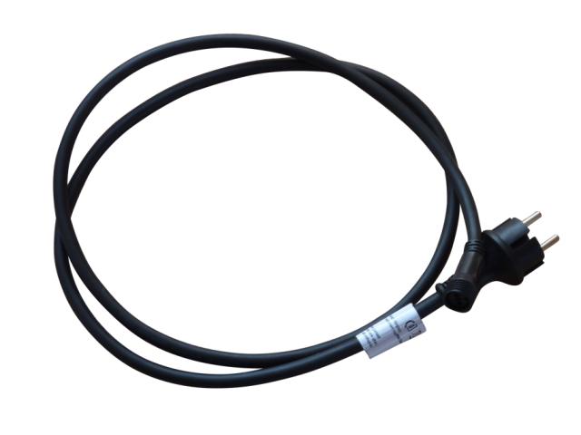 Tilslutningskabel f/ lyskæde 1,5m 2x1,5mm2